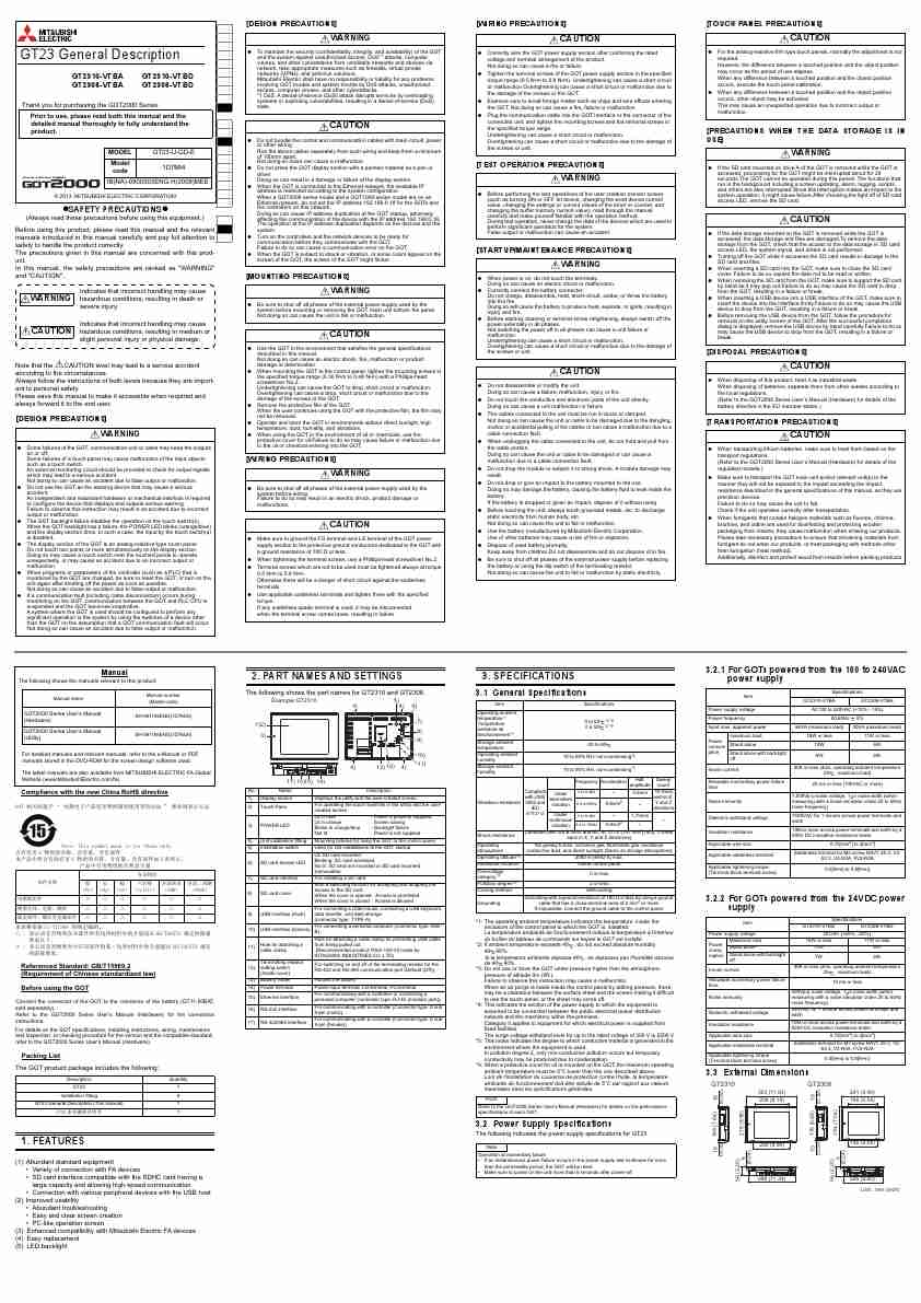 MITSUBISHI ELECTRIC GT2308-VTBA-page_pdf